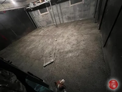 Полусухая стяжка для теплого пола из полистиролбетона.